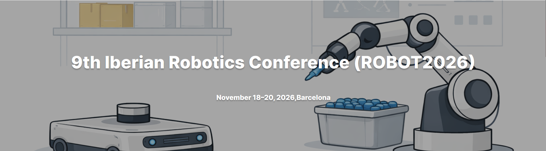 9th Iberian Robotics Conference (ROBOT2026)